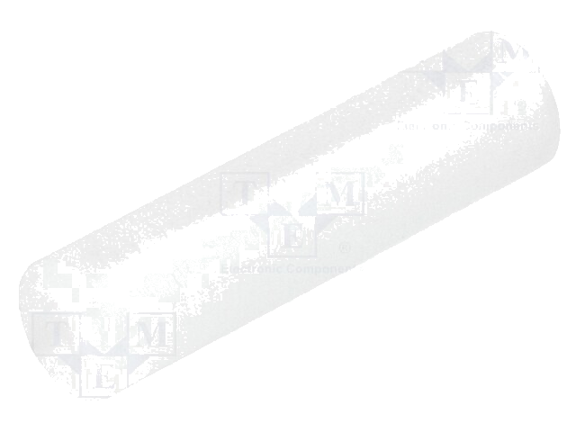 Afstandbus; LED; Øext: 5mm; ØLED: 5mm; L: 19,5mm; natuurlijk; UL94V-2 Afstandbus; LED; Øext: 5mm; ØLED: 5mm; L: 19,5mm; natuurlijk; UL94V-2